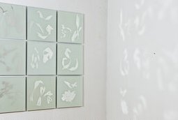 Hélianthes 2011 miroirs sablés